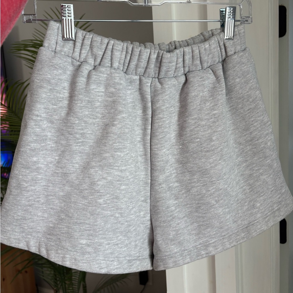 Gray Women's Sweat Shorts
